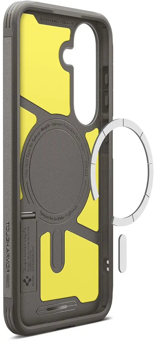 Spigen Tough Armor Samsung Galaxy S26 FE Hoesje MagSafe Back Cover Gunmetal afbeelding 7