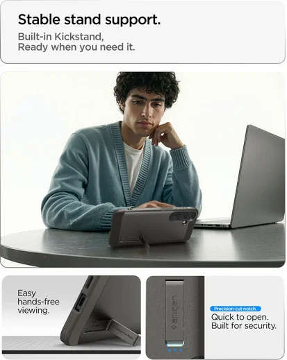 Spigen Tough Armor Samsung Galaxy S26 FE Hoesje MagSafe Back Cover Gunmetal afbeelding 14
