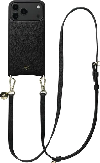AVY Apple iPhone 18 Pro Max - Essential Kit - Zwart - Long Leather afbeelding 1
