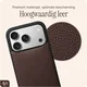 AVY Apple iPhone 18 Pro - Essential Kit - Chocolate - Long Leather afbeelding 10