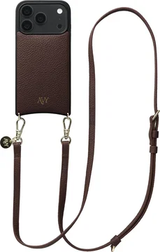 AVY Apple iPhone 18 Pro - Essential Kit - Chocolate - Long Leather