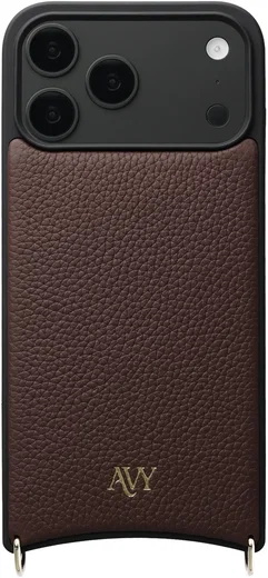AVY Apple iPhone 18 Pro Max - Essential Kit - Chocolate - Long Leather afbeelding 17