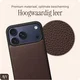 AVY Apple iPhone 18 Pro Max - Essential Kit - Chocolate - Long Leather afbeelding 10