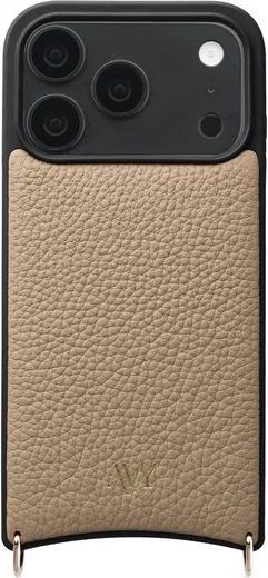 AVY Apple iPhone 18 Pro - Essential Kit - Beige - Long Leather afbeelding 16