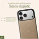 AVY Apple iPhone 18 Pro - Essential Kit - Beige - Long Leather afbeelding 14