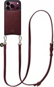 AVY Apple iPhone 18 Pro - Essential Kit - Burgundy - Long Leather