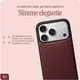 AVY Apple iPhone 18 Pro - Essential Kit - Burgundy - Long Leather afbeelding 14