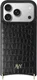 AVY Apple iPhone 18 Pro - Essential Kit - Croco Zwart - Long Leather afbeelding 15