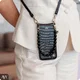 AVY Apple iPhone 18 Pro Max - Essential Kit - Croco Zwart - Long Leather afbeelding 8