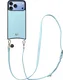 AVY Apple iPhone 18 Pro Max - Essential Kit - Croco Blauw - Long Leather
