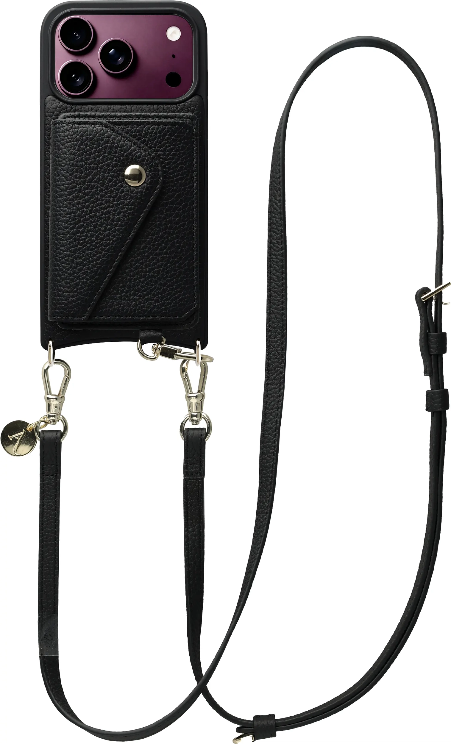 AVY Apple iPhone 18 Pro - Styled Kit - Zwart - Long Leather afbeelding 1