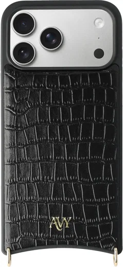 AVY Apple iPhone 18 Pro Max - Styled Kit - Zwart - Long Leather afbeelding 18