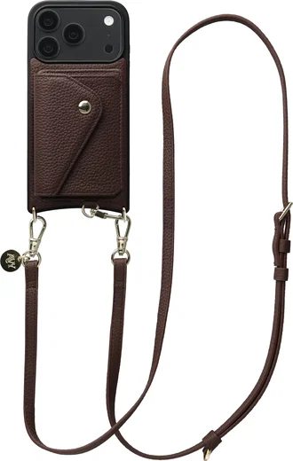 AVY Apple iPhone 18 Pro - Styled Kit - Chocolate - Long Leather afbeelding 1