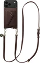 AVY Apple iPhone 18 Pro Max - Styled Kit - Chocolate - Long Leather