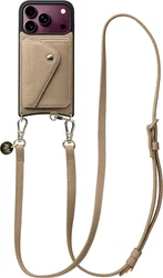 AVY Apple iPhone 18 Pro - Styled Kit - Beige - Long Leather afbeelding