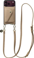 AVY Apple iPhone 18 Pro Max - Styled Kit - Beige - Long Leather afbeelding