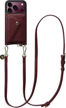 AVY Apple iPhone 18 Pro - Styled Kit - Burgundy - Long Leather