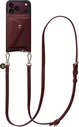 AVY Apple iPhone 18 Pro Max - Styled Kit - Burgundy - Long Leather
