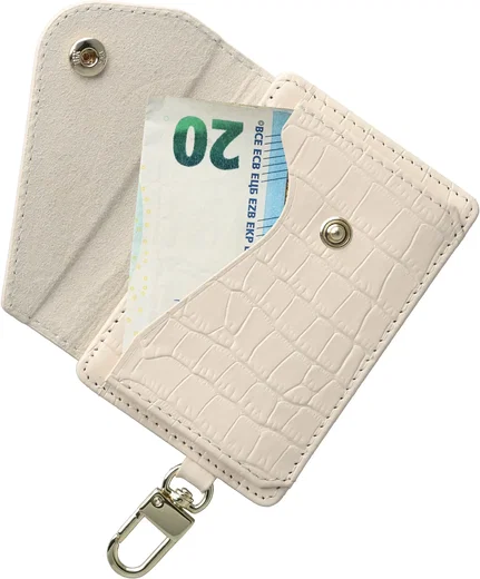 AVY Apple iPhone 18 Pro Max - Styled Kit - Croco Beige - Long Leather afbeelding 17