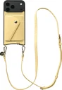 AVY Apple iPhone 18 Pro Max - Styled Kit - Croco Geel - Long Leather