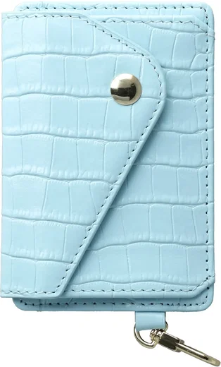 AVY Apple iPhone 18 Pro Max - Styled Kit - Croco Blauw - Long Leather afbeelding 15