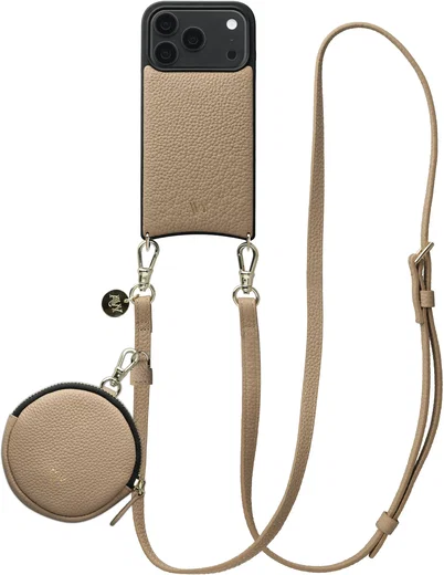 AVY Apple iPhone 18 Pro - Luxury Kit - Beige - Long Leather afbeelding 1