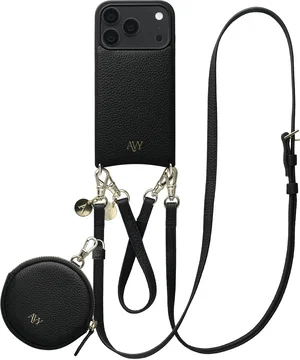 AVY Apple iPhone 18 Pro - Luxury Kit - Zwart - Leather Set