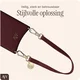 AVY Apple iPhone 18 Pro Max - Luxury Kit - Burgundy - Leather Set afbeelding 10