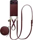 AVY Apple iPhone 18 Pro Max - Luxury Kit - Burgundy - Leather Set afbeelding 1