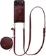 AVY Apple iPhone 18 Pro Max - Statement Kit - Burgundy - Long Leather afbeelding 1