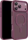 Buddi Frost Apple iPhone 17 Pro Max Hoesje MagSafe Back Cover Matte Cherry