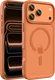 Buddi Frost Apple iPhone 17 Pro Max Hoesje MagSafe Back Cover Matte Oranje afbeelding 1