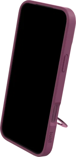Buddi Frost Apple iPhone 17 Pro Max Hoesje MagSafe Ring Stand Matte Cherry afbeelding 7
