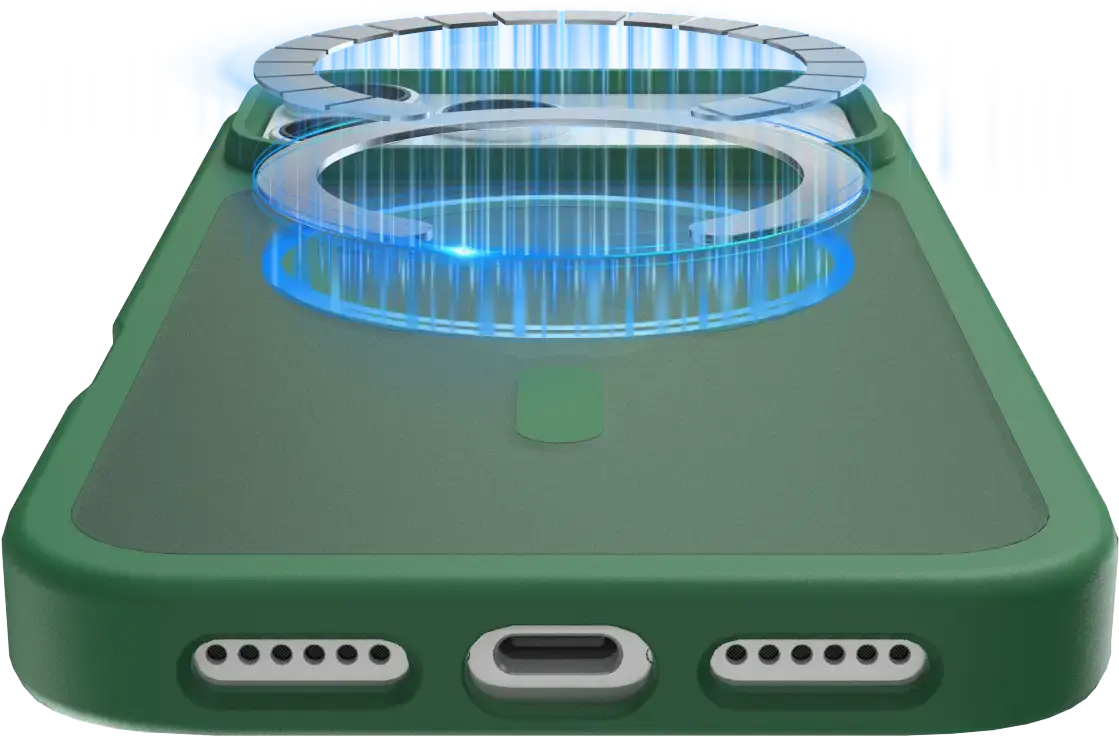 Buddi Frost Apple iPhone 17 Pro Hoesje MagSafe Back Cover Matte Groen afbeelding 7