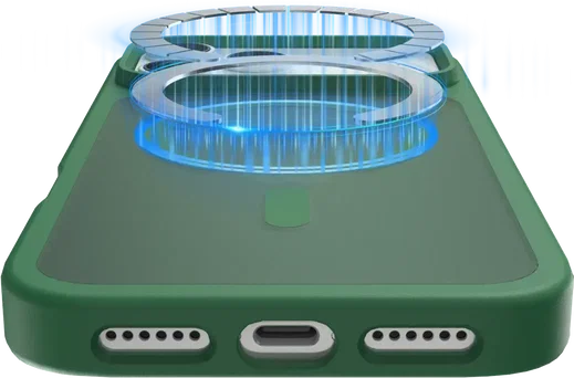 Buddi Frost Apple iPhone 17 Pro Hoesje MagSafe Back Cover Matte Groen afbeelding 7