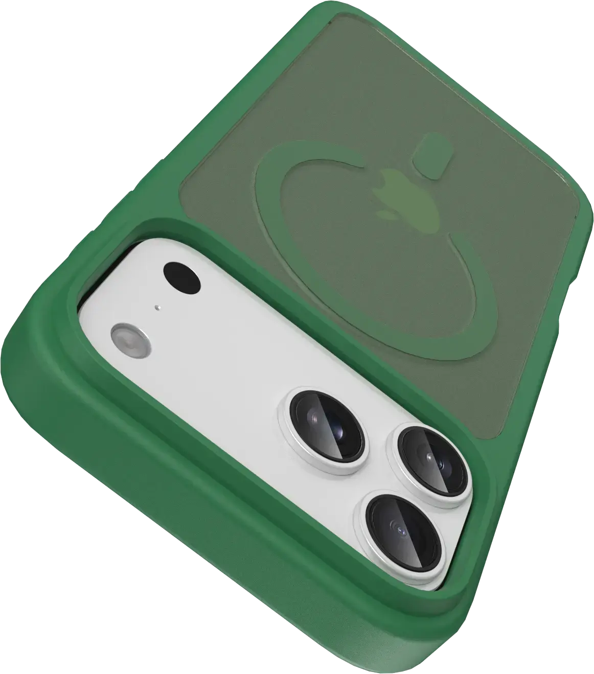 Buddi Frost Apple iPhone 17 Pro Hoesje MagSafe Back Cover Matte Groen afbeelding 5