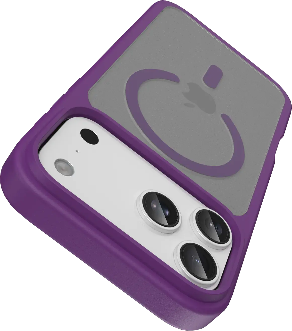 Buddi Frost Apple iPhone 17 Pro Hoesje MagSafe Back Cover Matte Paars afbeelding 5