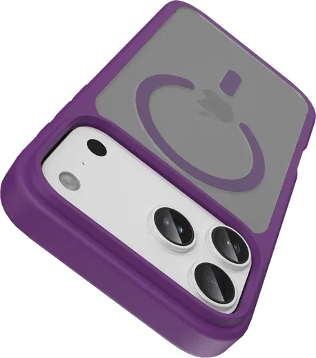 Buddi Frost Apple iPhone 17 Pro Hoesje MagSafe Back Cover Matte Paars afbeelding 5