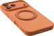 Buddi Frost Apple iPhone 17 Pro Hoesje MagSafe Ring Stand Matte Oranje afbeelding 6