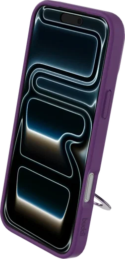 Buddi Frost Apple iPhone 17 Pro Hoesje MagSafe Ring Stand Matte Paars afbeelding 7