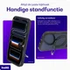 Buddi Frost Apple iPhone 17 Pro Hoesje MagSafe Ring Stand Matte Zwart afbeelding 2