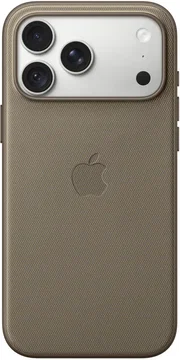 Origineel Apple iPhone 18 Pro Max Hoesje TechWoven MagSafe Back Cover Bruin