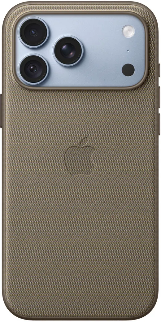 Origineel Apple iPhone 18 Pro Max Hoesje TechWoven MagSafe Back Cover Bruin afbeelding 3