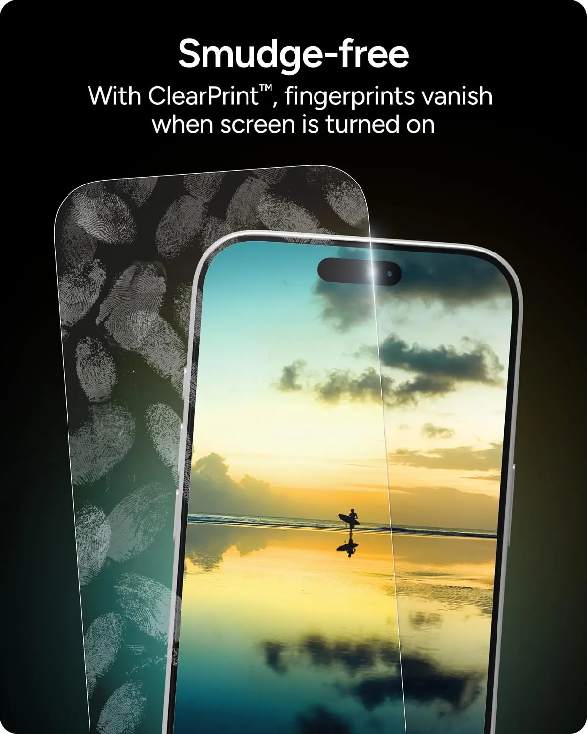 ZAGG InvisibleShield XTR6 Apple iPhone 18 Pro Screen Protector Anti-Blue Light afbeelding 4