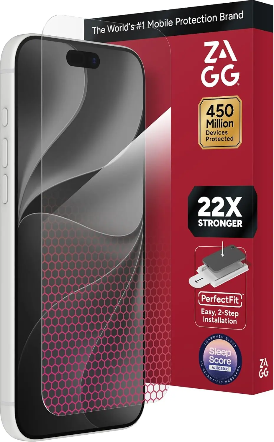 ZAGG InvisibleShield XTR6 iPhone 18 Pro Max Screen Protector Anti-Blue Light afbeelding 1