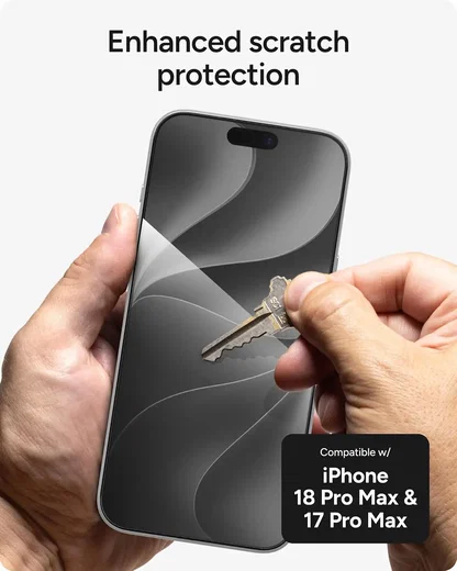 ZAGG InvisibleShield Glass Elite Apple iPhone 18 Pro Max / 17 Pro Max Protector afbeelding 4