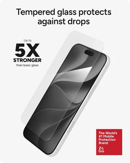 ZAGG InvisibleShield Glass Elite Apple iPhone 18 Pro Max / 17 Pro Max Protector afbeelding 3