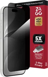 ZAGG InvisibleShield Glass Elite Privacy Apple iPhone 18 Pro / 17 Pro Protector afbeelding
