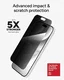 ZAGG InvisibleShield Glass Elite Privacy Apple iPhone 18 Pro / 17 Pro Protector afbeelding 4