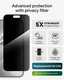 ZAGG InvisibleShield Glass Elite Privacy Apple iPhone 18 Pro / 17 Pro Protector afbeelding 2